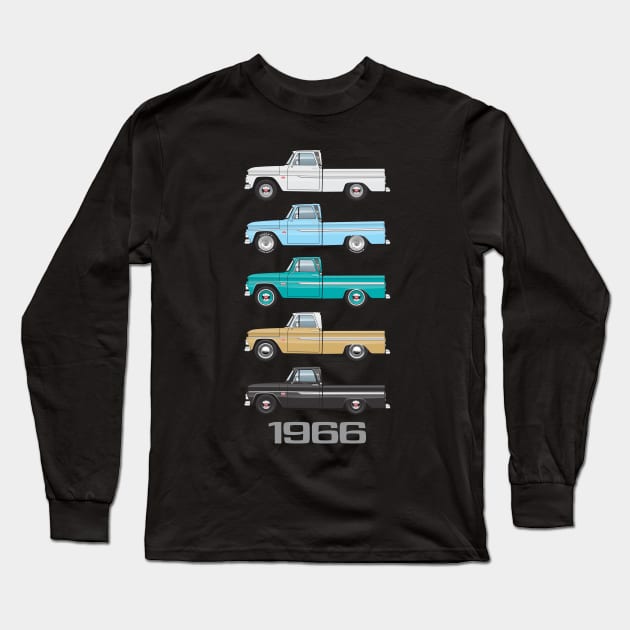 1966 Long Sleeve T-Shirt by JRCustoms44